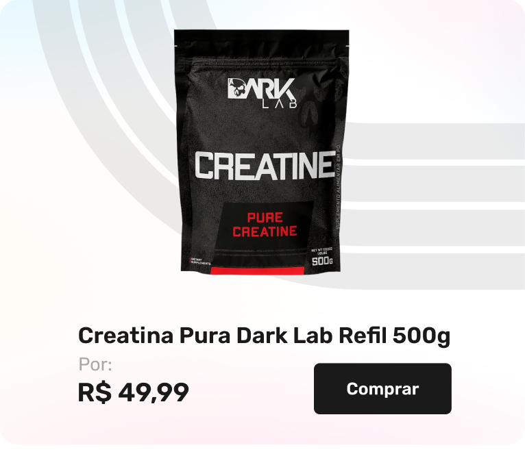 Creatina Pura Dark Lab Refil 500g
