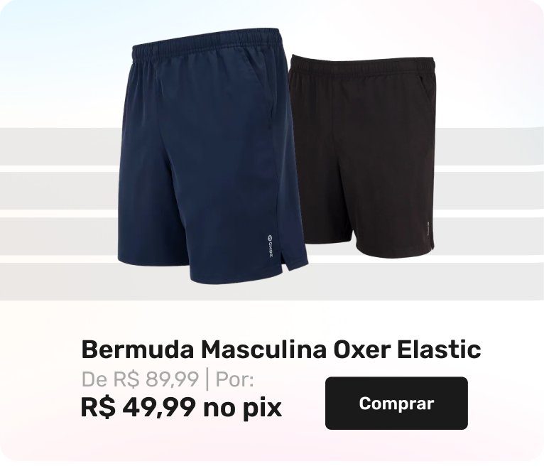 Bermuda Masculina Oxer Elastic