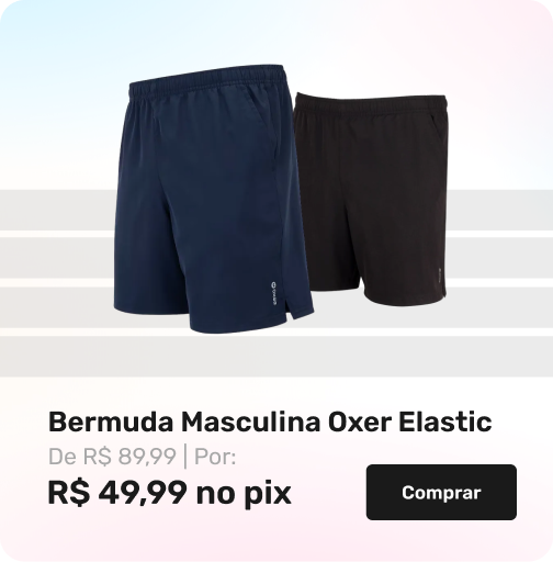 Bermuda Masculina Oxer Elastic