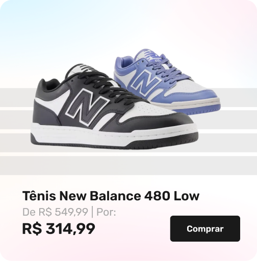 Tênis New Balance 480 Low 