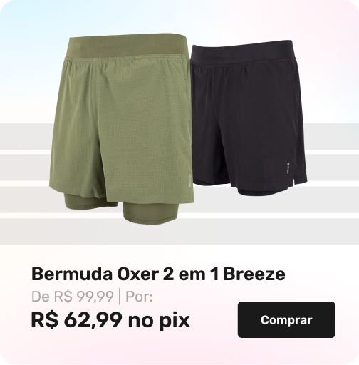 Bermuda Oxer 2 em 1 Breeze