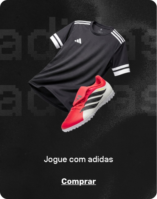 Jogue com adidas.