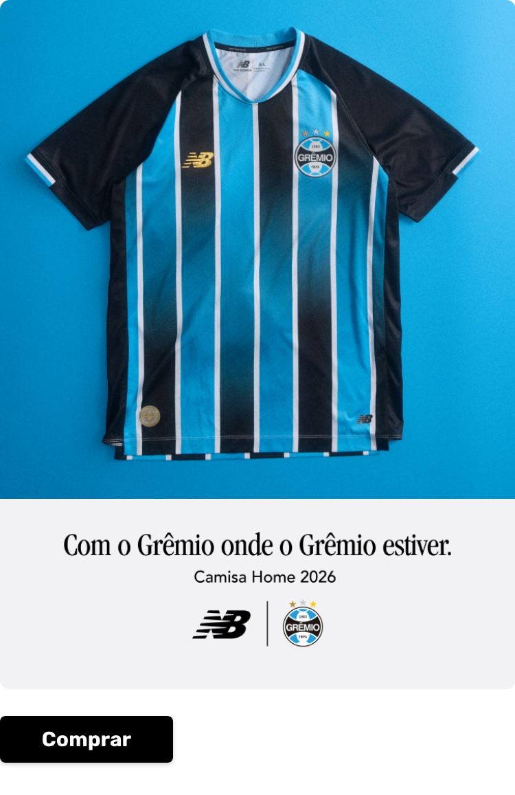 Camisa Grêmio Home e Away