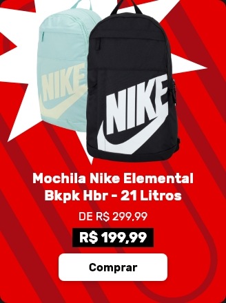 Mochila Nike Elemental Bkpk Hbr - 21 Litros