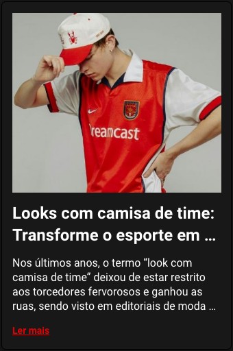 Looks com camisa de time: Transforme o esporte em tendência