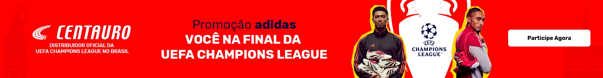 Promoção adidas: você na final da UEFA Champions League