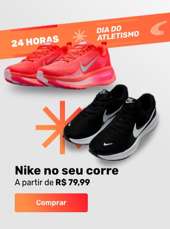 Nike no seu corre