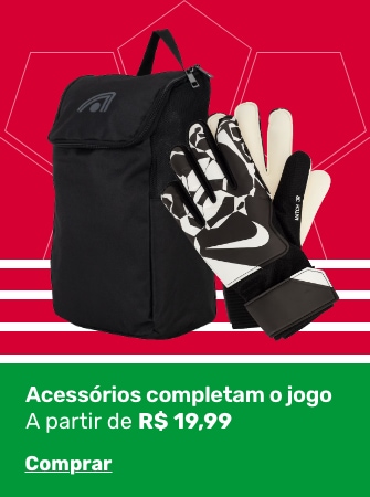Os acessórios que completam o jogo.
