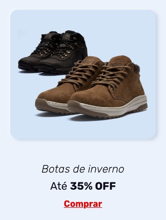 Botas de inverno com até 35% off