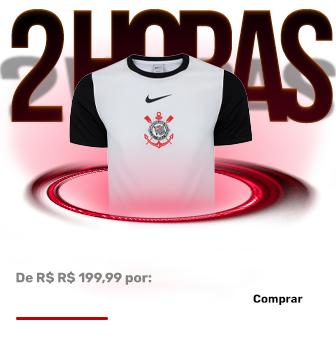 Camisa do Corinthians I Nike Masculina Supporter
