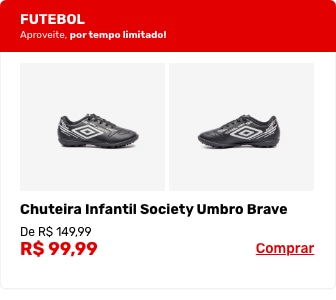 Chuteira Infantil Society Umbro Brave