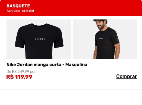 Camiseta Jordan Masculina Nike Manga Curta 
