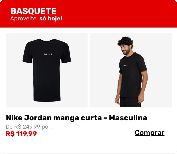 Camiseta Jordan Masculina Nike Manga Curta 