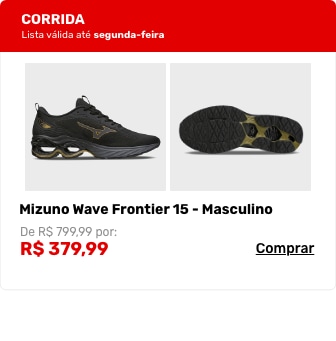  Tênis Mizuno Wave Frontier 15 - Masculino