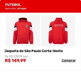 Jaqueta do São Paulo Corta-Vento 