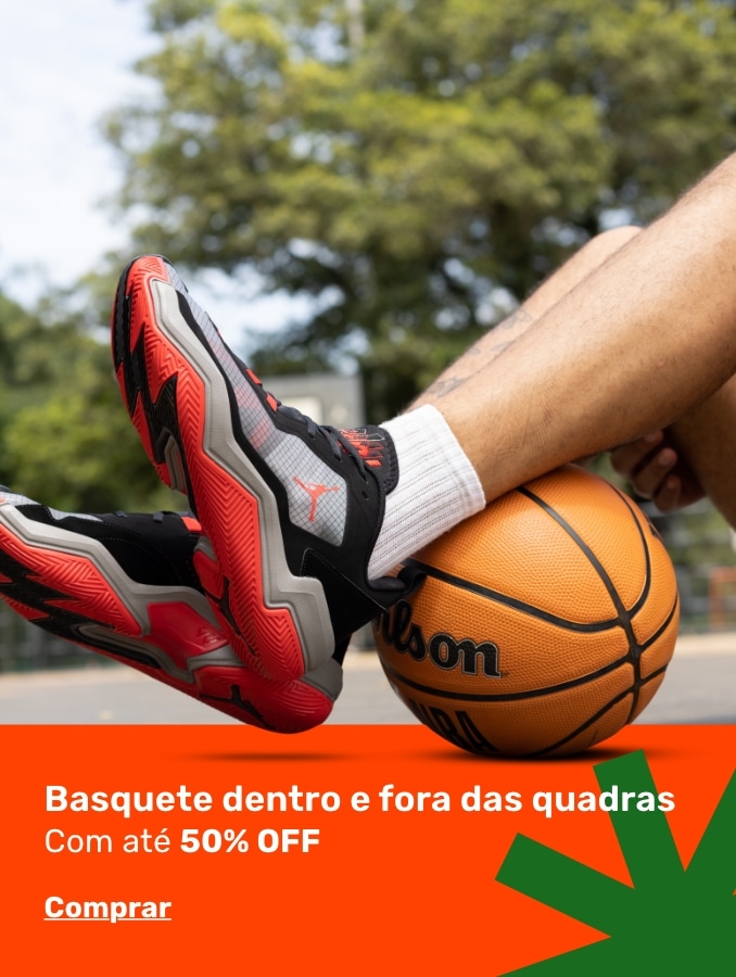 Basquete dentro e fora das quadras - Com até 50% OFF