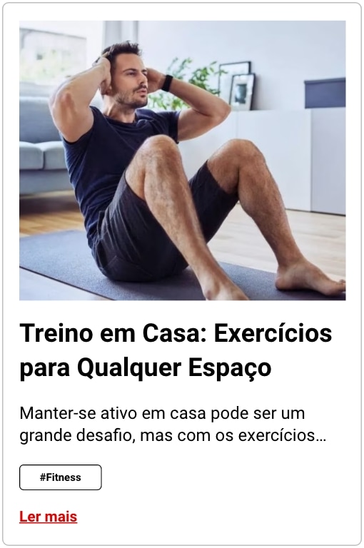 Treino em Casa: Exercícios para Qualquer Espaço
