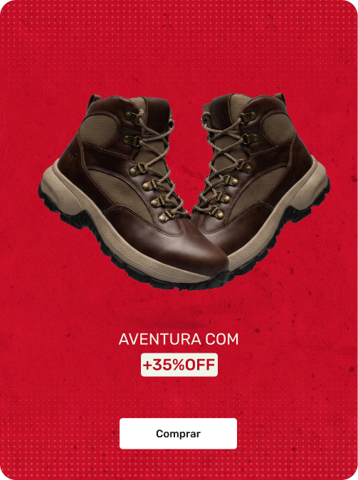 Aventure-se com +35% OFF