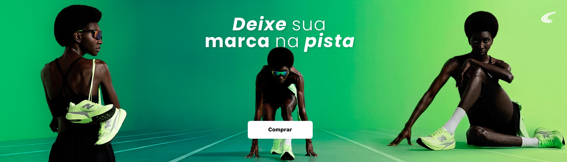 Deixe sua marca na pista