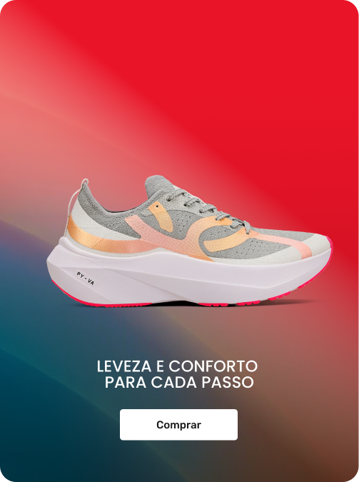 Leveza e conforto para cada passo