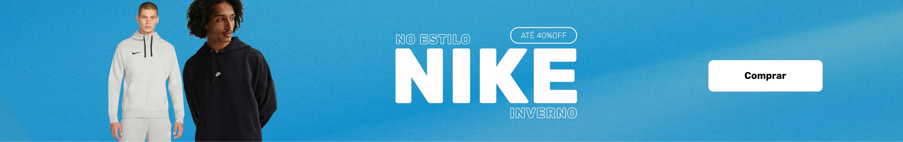 No estilo Nike Inverno