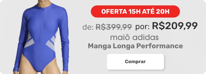 Maiô adidas Manga Longa