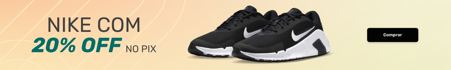 Nike com 20% Off no Pix