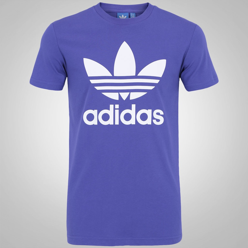 Camiseta adidas Trefoil - Masculina - Foto 1