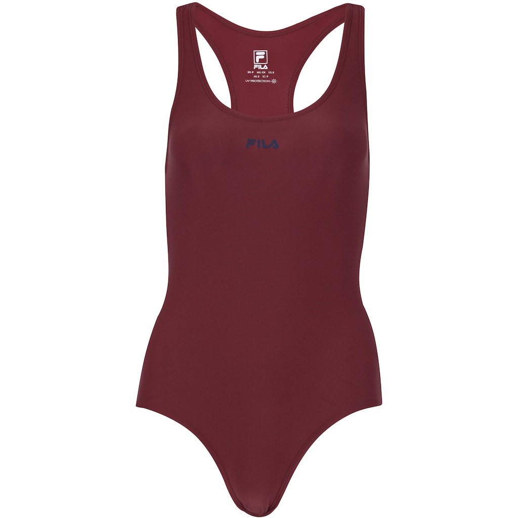 Maiô para Natação com Proteção Solar UV Fila Austrália - Adulto