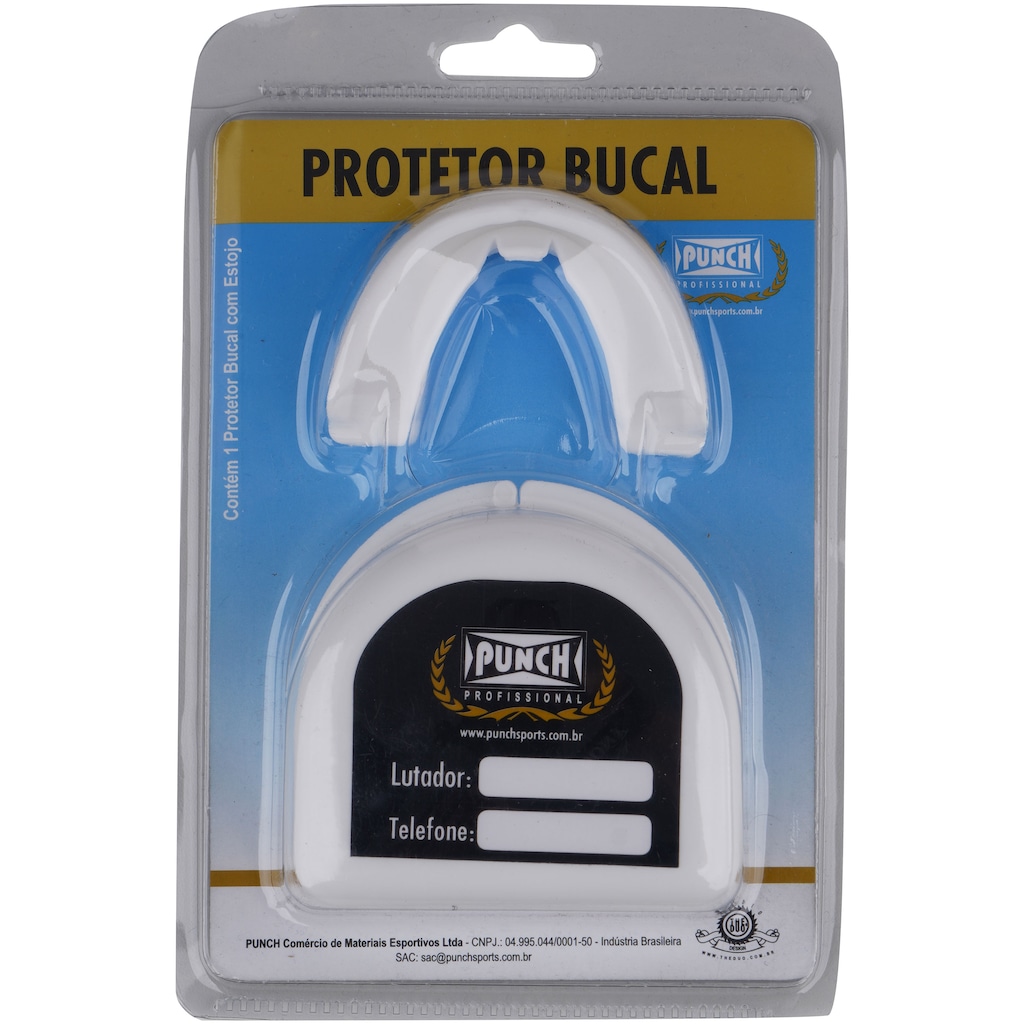 Protetor Bucal Punch Simples Profissional com Estojo - Foto 1