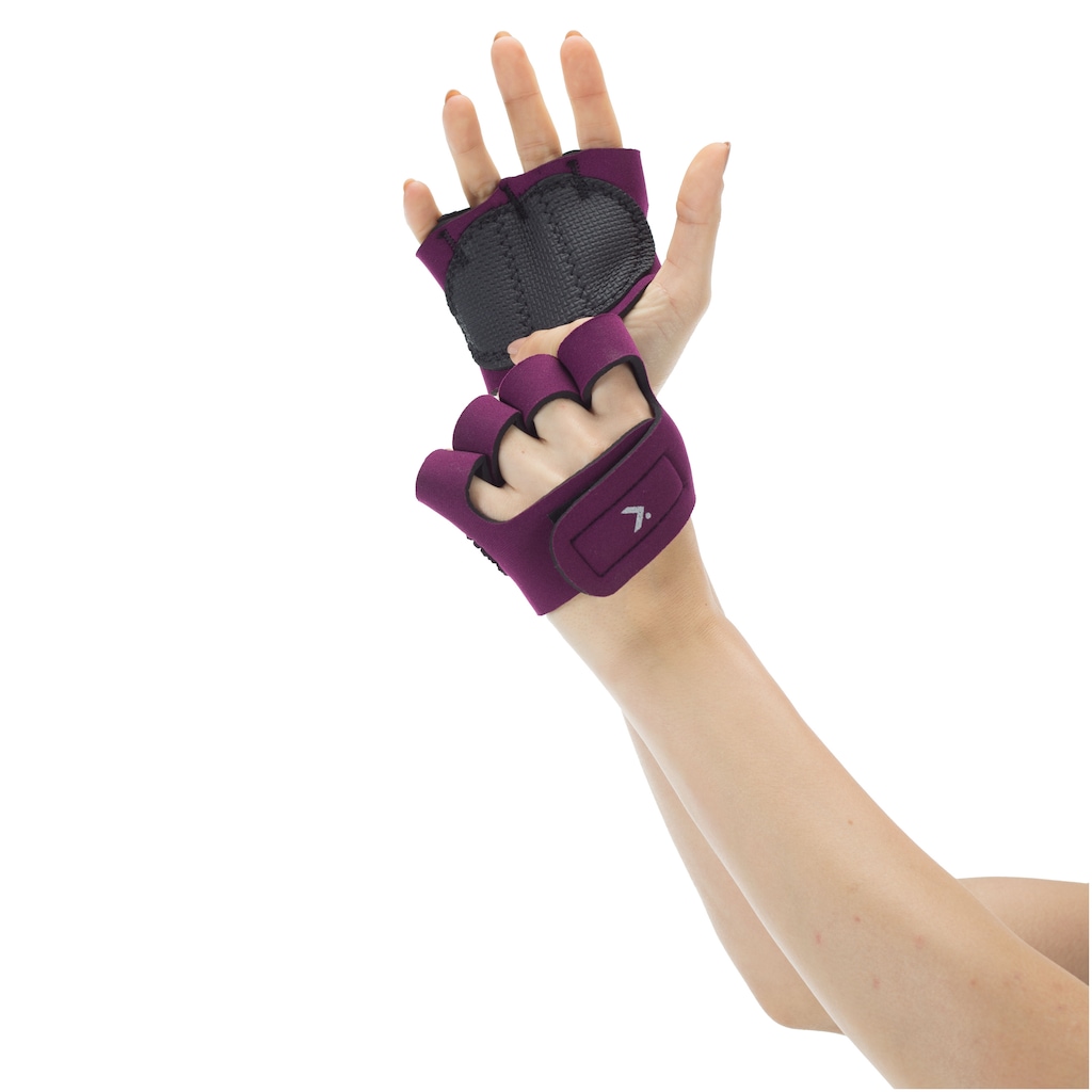 Luvas para Academia Oxer Protetor Palmar com Dedos - Feminina - Foto 1