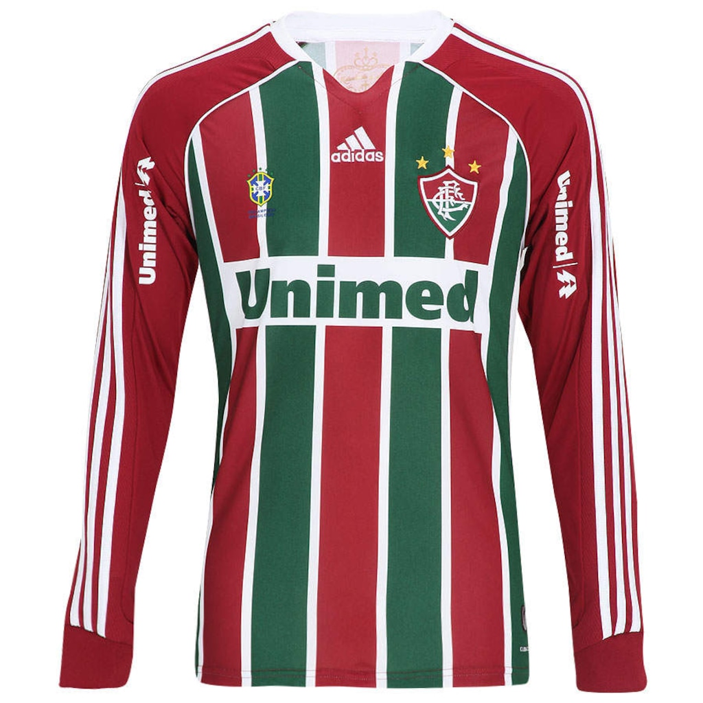 Camisa adidas Fluminense I nº10 Manga Longa - Foto 1