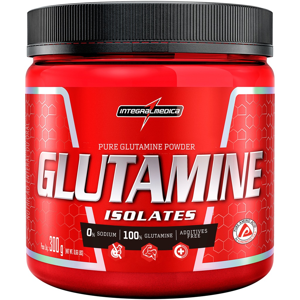Glutamina Isolates Integralmédica - 300g - Foto 1