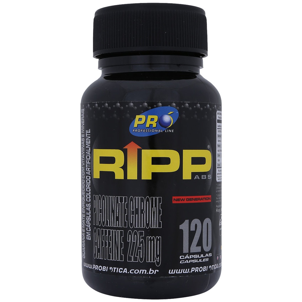 Ripp Abs - 120 Cápsulas - Probiótica - Foto 1