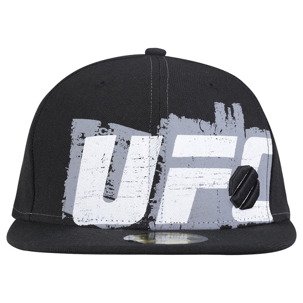 Boné Aba Reta UFC Smudge - Fechado - Adulto - Foto 1