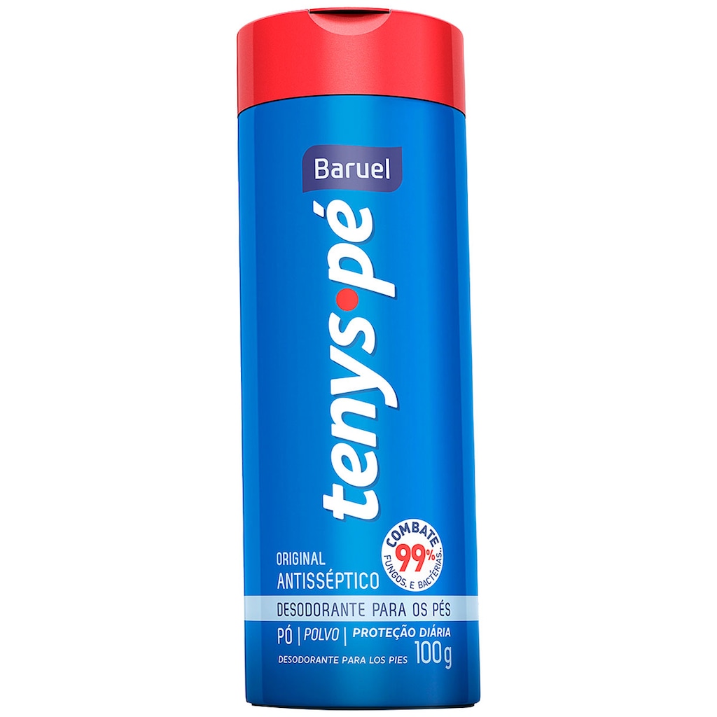 Desodorante para os Pés Tenys Pé Baruel Original - Pó - 100g
