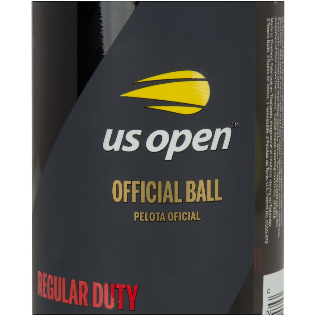 Imagem 3 do produto Bola de Tênis Wilson US Open Regular Duty - 3 Unidades
