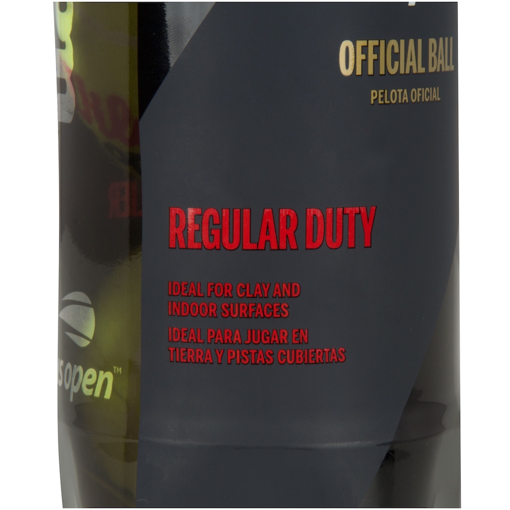 Imagem 4 do produto Bola de Tênis Wilson US Open Regular Duty - 3 Unidades