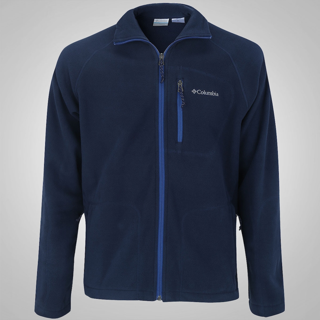 Jaqueta de Frio Fleece Columbia Fast Trek II Full Zip - Masculina - Foto 1