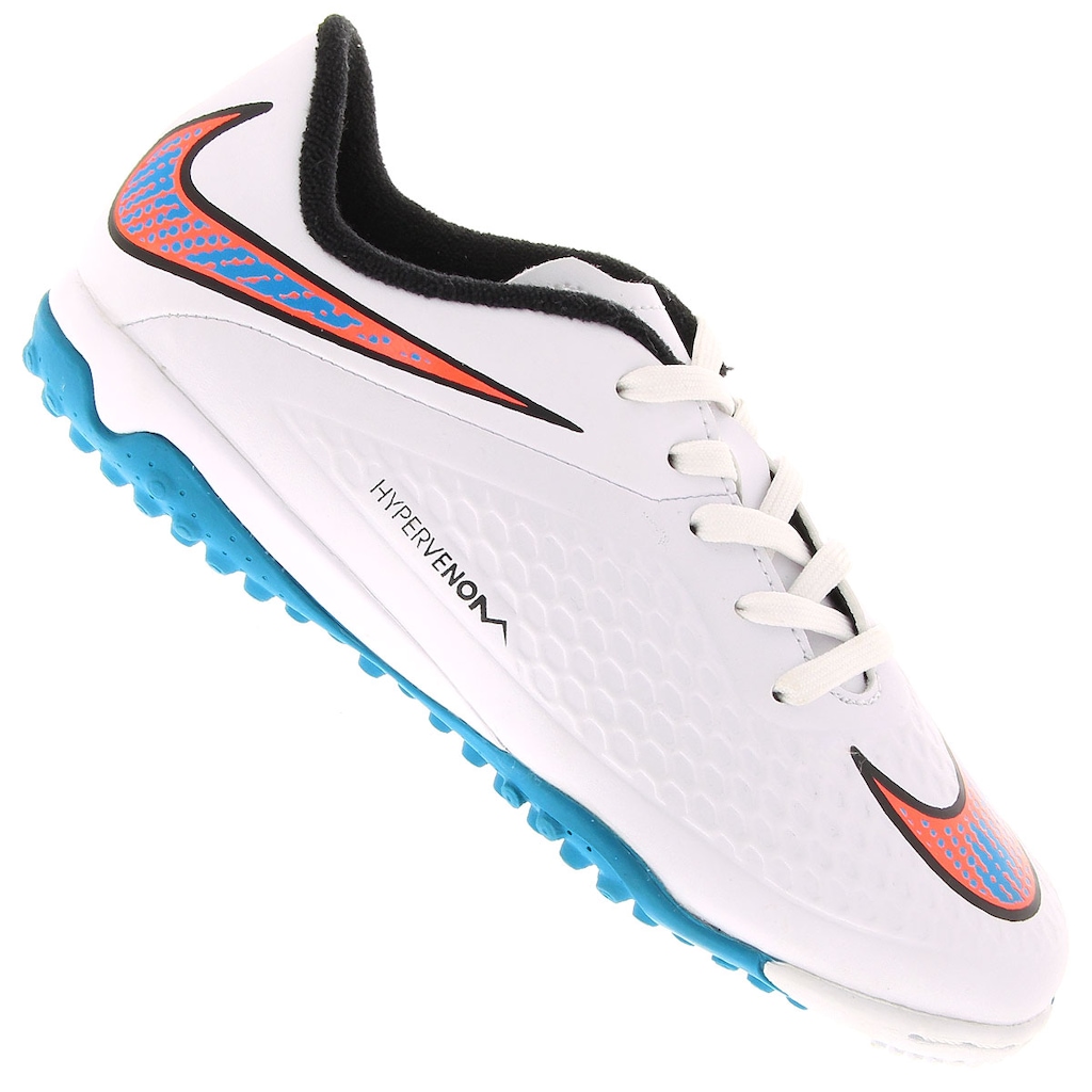 Chuteira Society Nike Hypervenom Phelon TF - Infantil - Foto 1