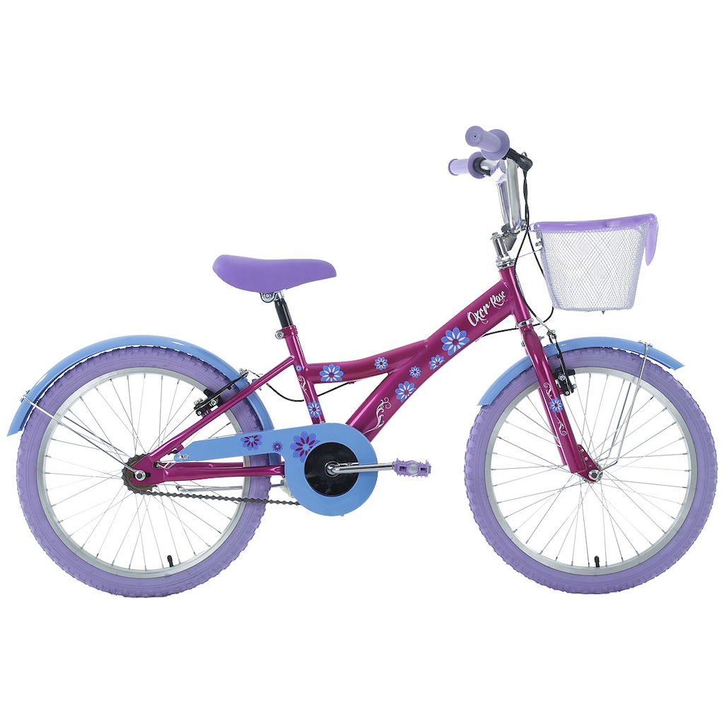 Bicicleta Oxer Rose - Aro 20 - Freio V-Brake - Feminina - Infantil