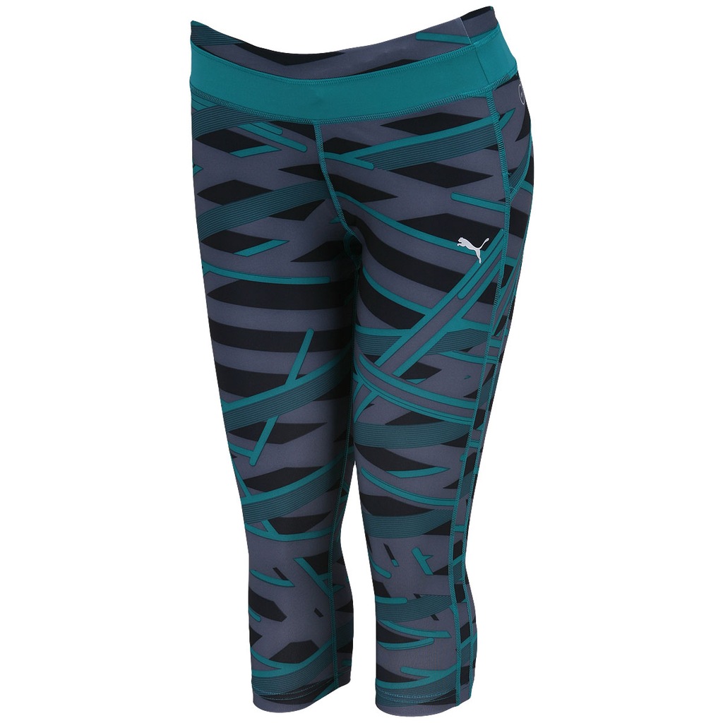 Calça Legging Capri Puma Tp Graphic Tight – Feminina - Foto 1