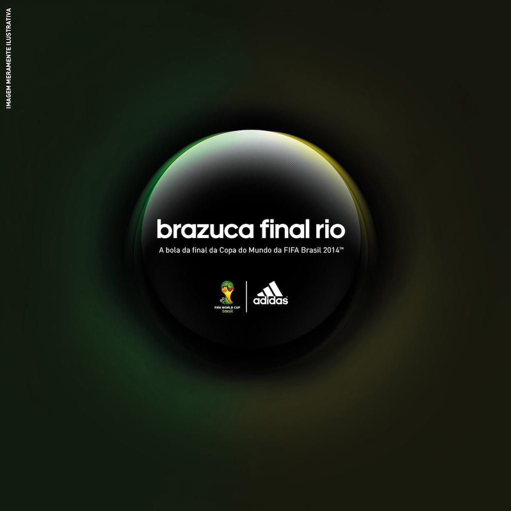 Bola Brazuca Oficial Final Rio Copa do Mundo da FIFA 2014 - Foto 1