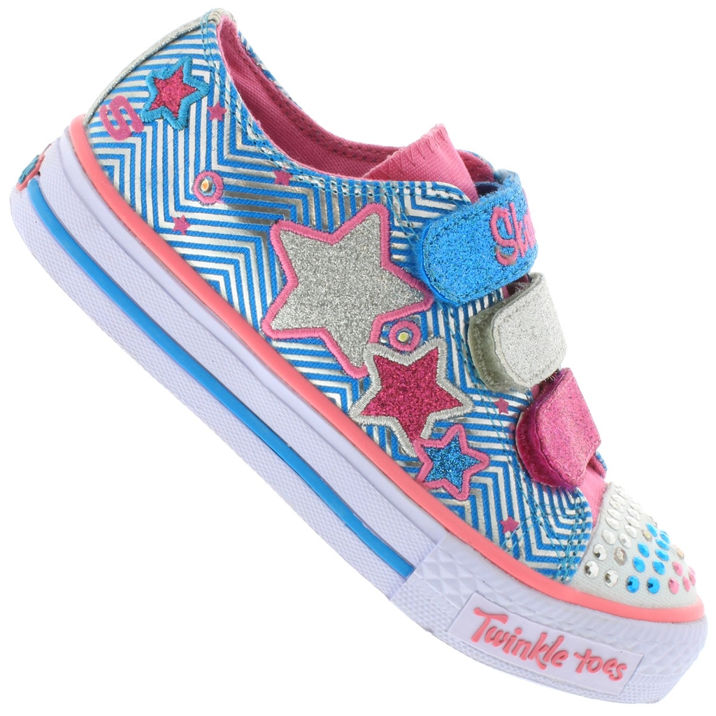 Tênis Skechers Triple Up - Infantil - Foto 2
