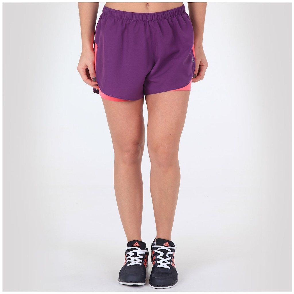 Short adidas Duplo Ess Fun - Feminina - Foto 1