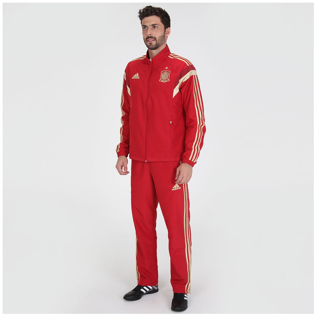 Agasalho adidas Espanha Viagem - Masculino - Foto 1