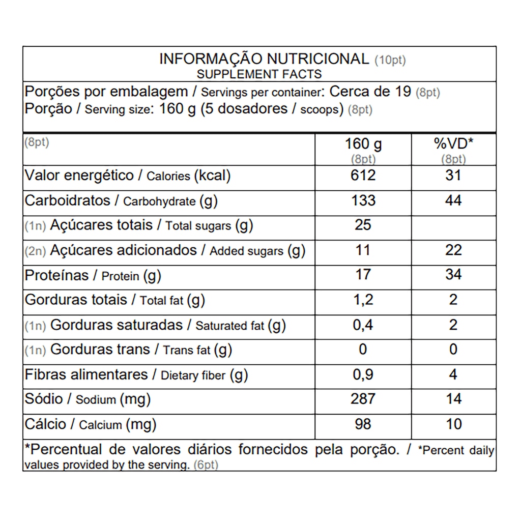 Imagem 2 do produto Whey Protein Max Titanium Chocolate Mass 17500 - 3Kg
