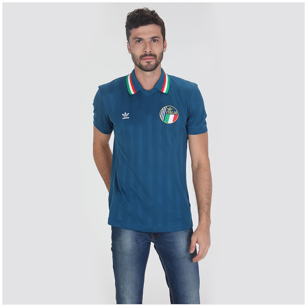 Camisa adidas Seleção Itália Retrô - Masculina - Foto 1