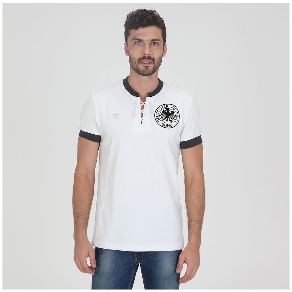Camisa adidas Alemanha 1954 Retrô – Masculina - Foto 1