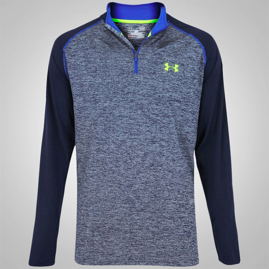 Blusão Under Armour 1/4 Zíper Tech - Masculino - Foto 1